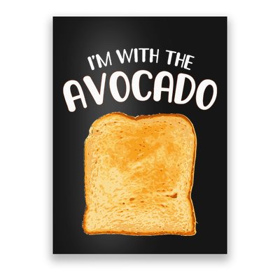 Avocado Toast Halloween Costume Funny Poster