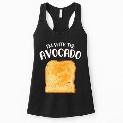 Avocado Toast Halloween Costume Funny Womens Tank Top