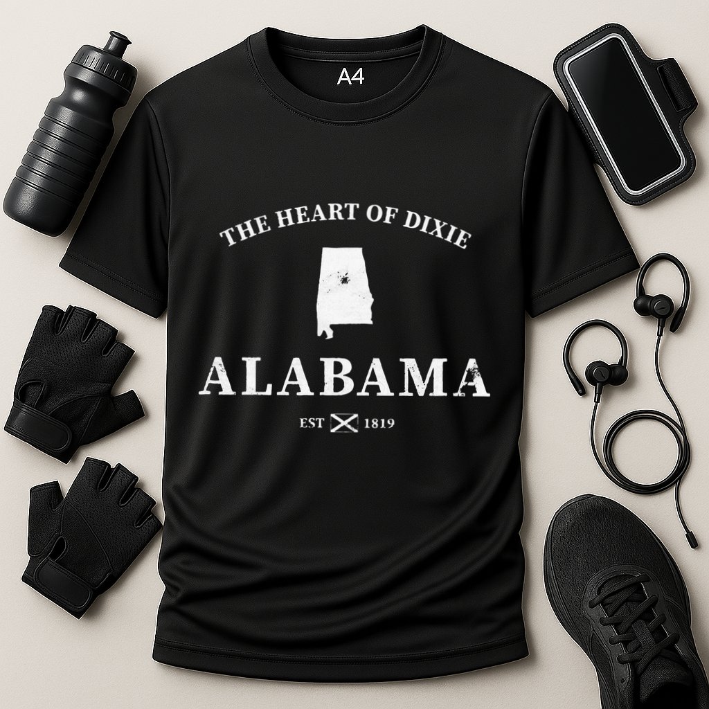 Alabama The Heart Of Dixie Performance Shirt