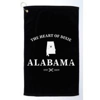 Alabama The Heart Of Dixie Golf Towel