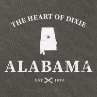 Alabama The Heart Of Dixie Cotton Canvas Backpack