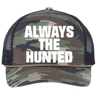 Always The Hunted Retro Rope Trucker Hat Cap