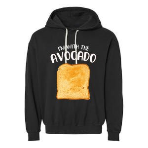 Avocado Toast Halloween Costume Hilariously Clever! Garment-Dyed Fleece Hoodie