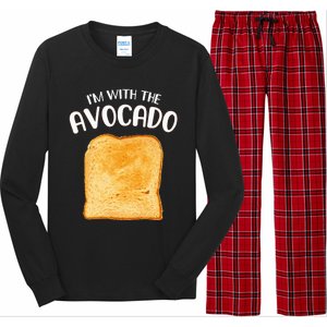 Avocado Toast Halloween Costume Hilariously Clever! Long Sleeve Pajama Set