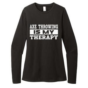 Axe Throwing Is Competition Throwing Axe On A Ax Throwing Womens CVC Long Sleeve Shirt