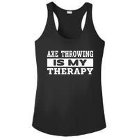 Axe Throwing Is Competition Throwing Axe On A Ax Throwing Ladies PosiCharge Competitor Racerback Tank