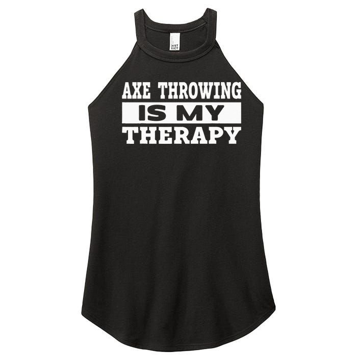 Axe Throwing Is Competition Throwing Axe On A Ax Throwing Women's Perfect Tri Rocker Tank