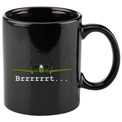 A10 Thunderbolt Ii Warthog Funny Graphic 11oz C Handle Ceramic Mug