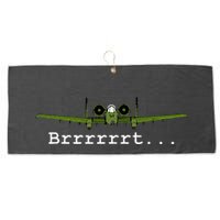 A10 Thunderbolt Ii Warthog Funny Graphic Large Microfiber Waffle Golf Towel