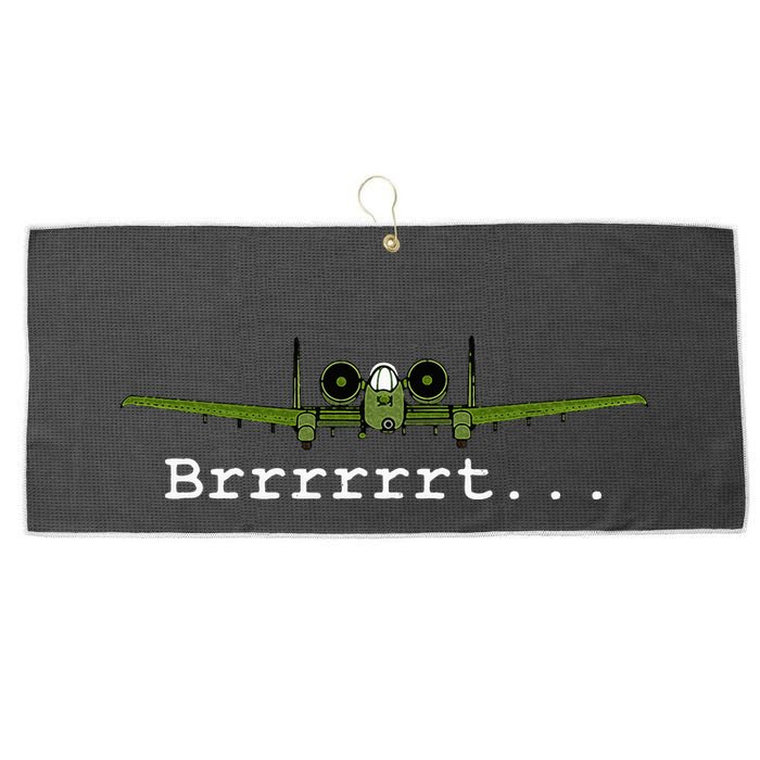 A10 Thunderbolt Ii Warthog Funny Graphic Large Microfiber Waffle Golf Towel