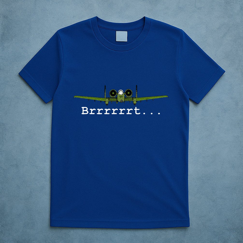 A10 Thunderbolt Ii Warthog Funny Graphic T-Shirt