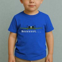A10 Thunderbolt Ii Warthog Funny Graphic Toddler T-Shirt