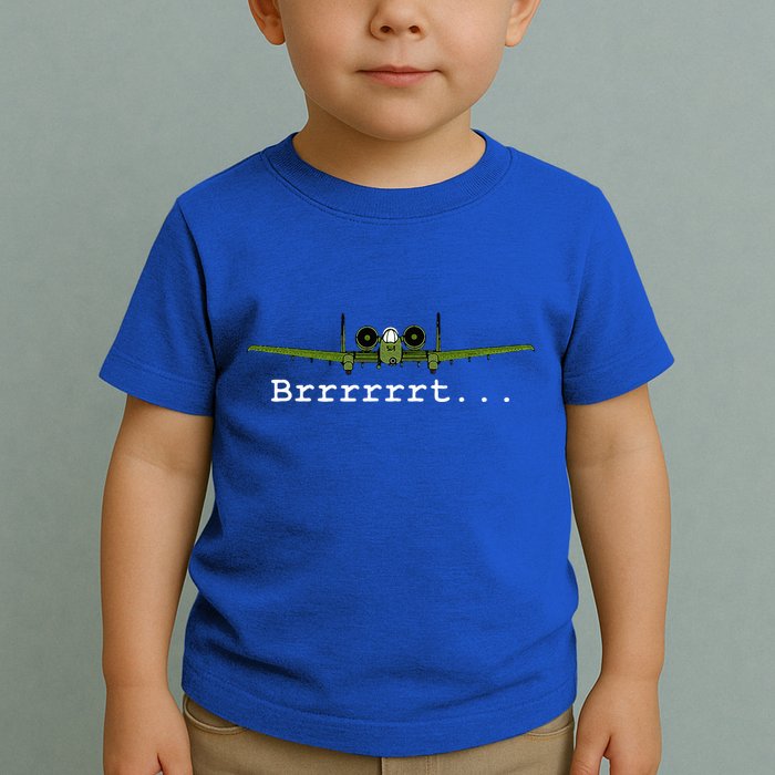 A10 Thunderbolt Ii Warthog Funny Graphic Toddler T-Shirt