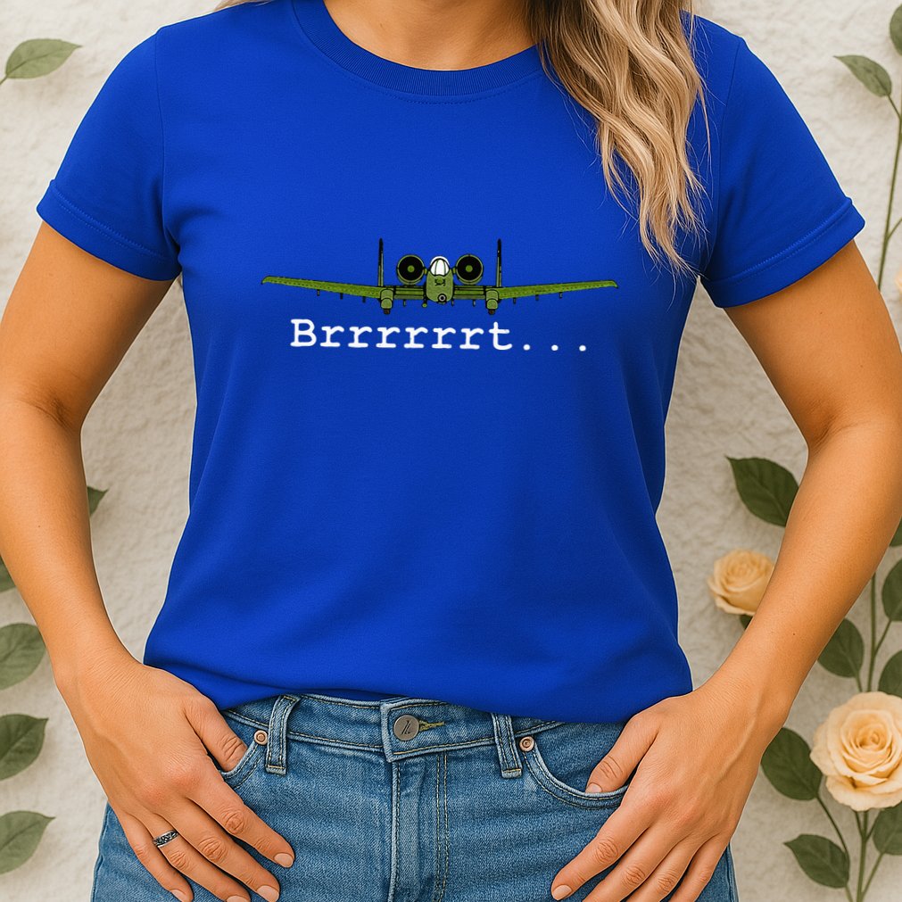 A10 Thunderbolt Ii Warthog Funny Graphic Womens T-Shirt