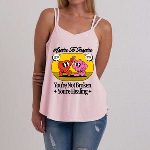 Aspire To Inspire (Mental Health) (Mind & Heart) Women's Strappy Tank