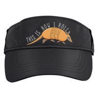 Armadillo This Is How I Roll Wildlife Armored Shell Adult Drive Performance Visor