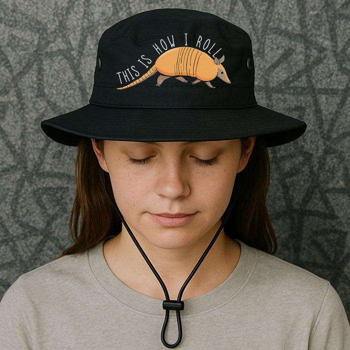 Armadillo This Is How I Roll Wildlife Armored Shell Bucket Hat