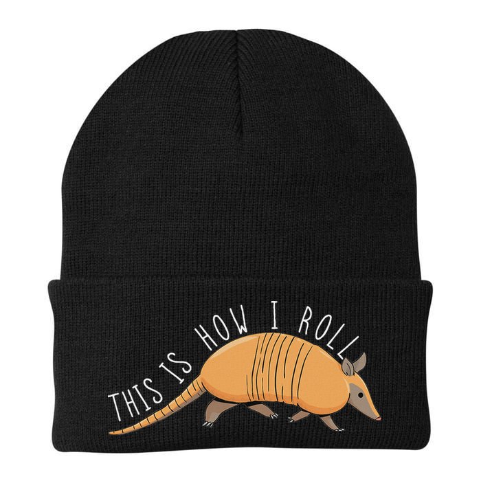 Armadillo This Is How I Roll Wildlife Armored Shell Beanie