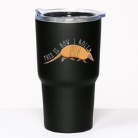 Armadillo This Is How I Roll Wildlife Armored Shell Tumbler