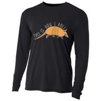 Armadillo This Is How I Roll Wildlife Armored Shell Cooling Performance Long Sleeve Crew