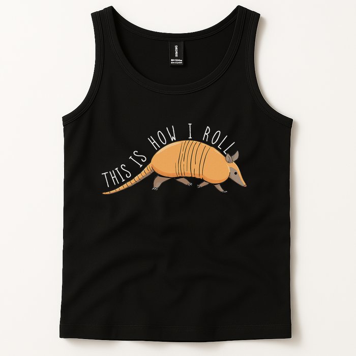 Armadillo This Is How I Roll Wildlife Armored Shell Tank Top
