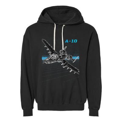 A10 Thunderbolt Ii Garment-Dyed Fleece Hoodie