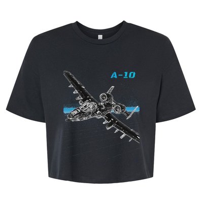 A10 Thunderbolt Ii Bella+Canvas Jersey Crop Tee