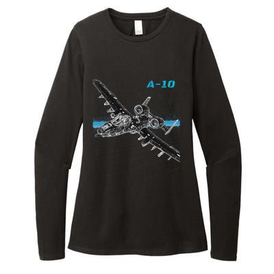 A10 Thunderbolt Ii Womens CVC Long Sleeve Shirt