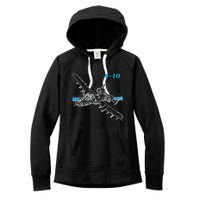 A10 Thunderbolt Ii Women's Fleece Hoodie