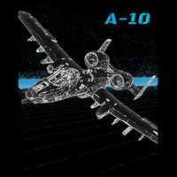 A10 Thunderbolt Ii Flat Bill Trucker Hat