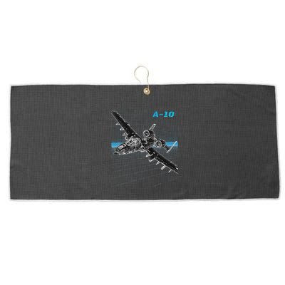 A10 Thunderbolt Ii Large Microfiber Waffle Golf Towel