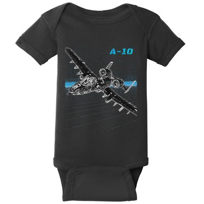 A10 Thunderbolt Ii Baby Bodysuit