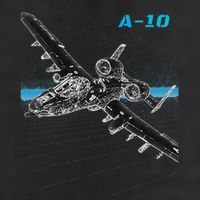 A10 Thunderbolt Ii Golf Towel