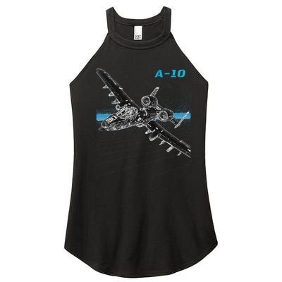 A10 Thunderbolt Ii Women’s Perfect Tri Rocker Tank