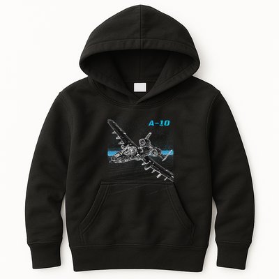 A10 Thunderbolt Ii Kids Hoodie