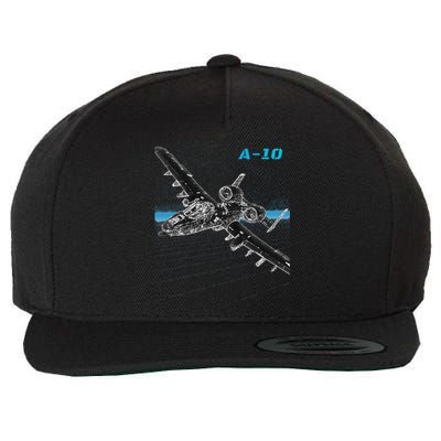 A10 Thunderbolt Ii Wool Snapback Cap