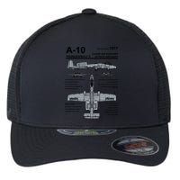 A10 Thunderbolt Ii Warthog Military Jet Spec Diagram Flexfit Unipanel Trucker Cap