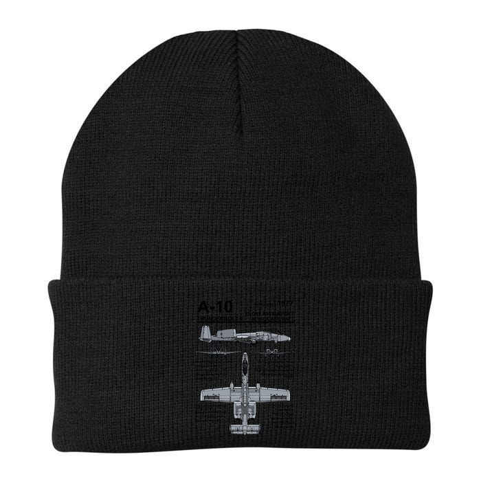 A10 Thunderbolt Ii Warthog Military Jet Spec Diagram Beanie