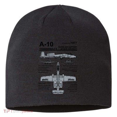 A10 Thunderbolt Ii Warthog Military Jet Spec Diagram Sustainable Beanie