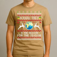 Axial Tilt Is The Reason For The Season Funny Ugly Christmas T-Shirt