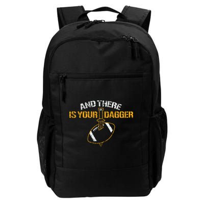 And There Is Your Dagger Green Bay TShirt Daily Commute Backpack
