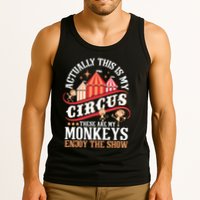 Actually This Is My Circus These Are Monkeys Monkey Lover Tank Top