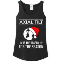 Axial Tilt Is The Reason For The Season Xmas Ladies Essential Tank