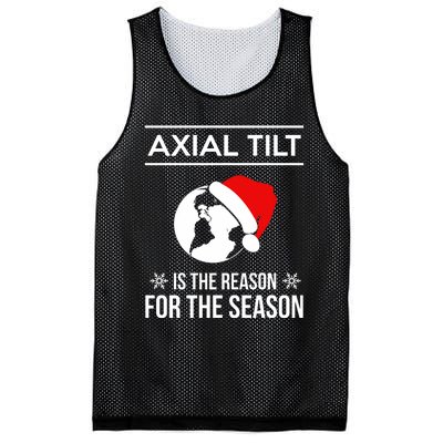 Axial Tilt Is The Reason For The Season Xmas Mesh Reversible Basketball Jersey Tank