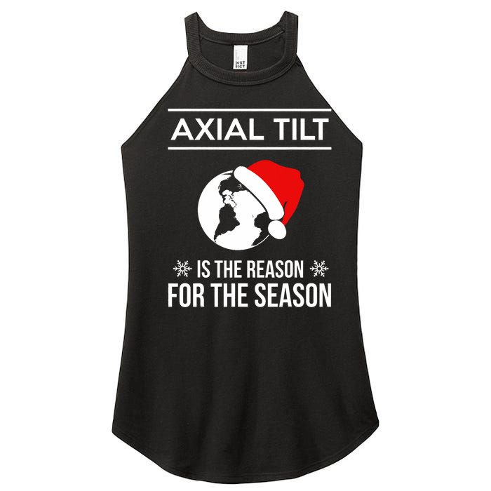 Axial Tilt Is The Reason For The Season Xmas Women's Perfect Tri Rocker Tank