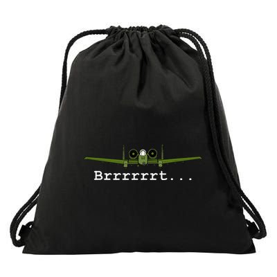 A10 Thunderbolt Ii Warthog Funny Drawstring Bag