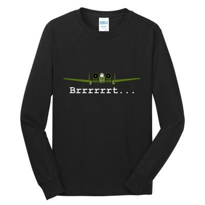 A10 Thunderbolt Ii Warthog Funny Tall Long Sleeve T-Shirt