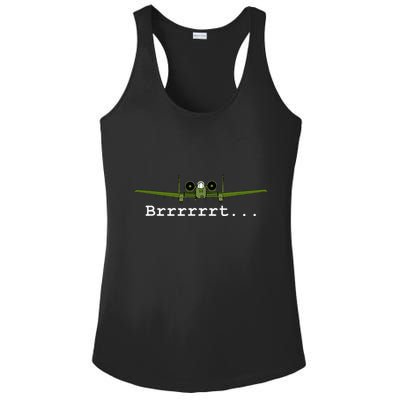 A10 Thunderbolt Ii Warthog Funny Ladies PosiCharge Competitor Racerback Tank