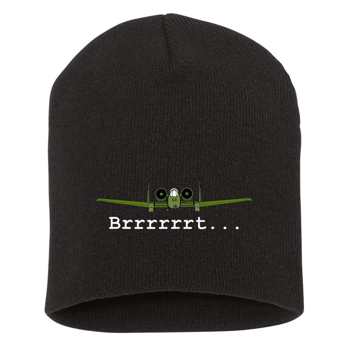 A10 Thunderbolt Ii Warthog Funny Short Acrylic Beanie