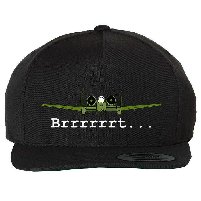 A10 Thunderbolt Ii Warthog Funny Wool Snapback Cap